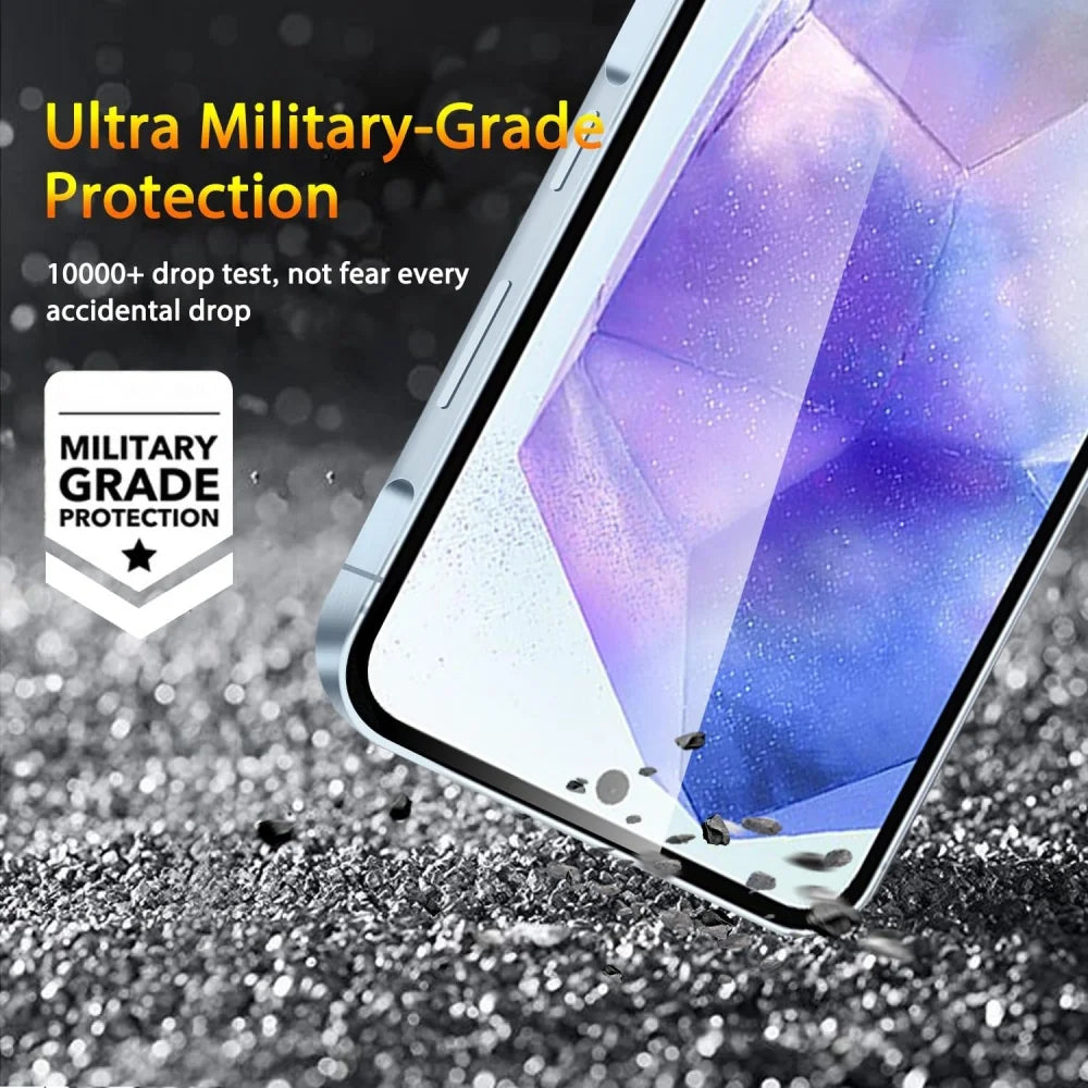 3PCS HD Tempered Glass For Samsung