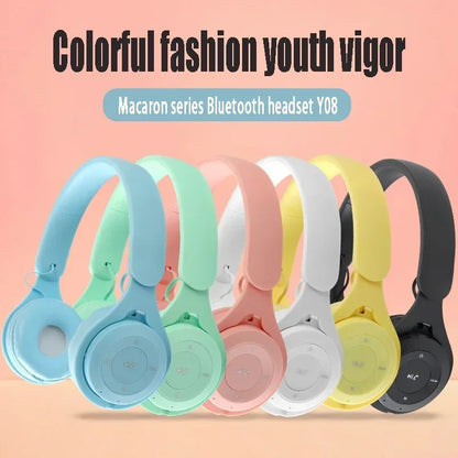 Stereo Y08 Headset 5.3 Bluetooth