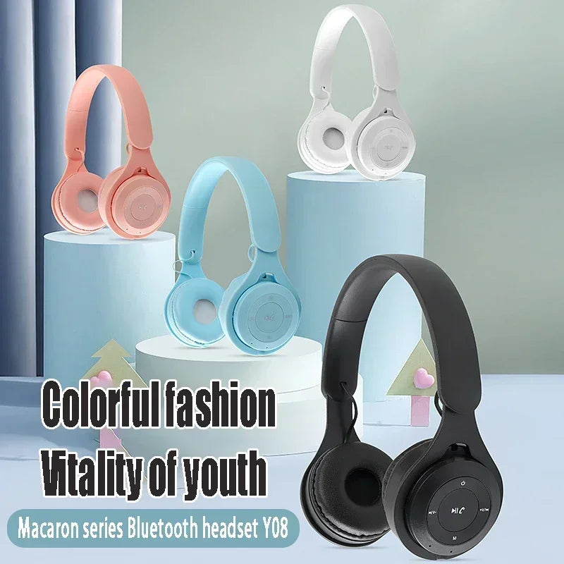 Stereo Y08 Headset 5.3 Bluetooth