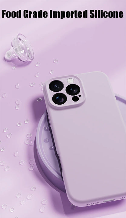 Luxury Liquid Silicone iPhone Case