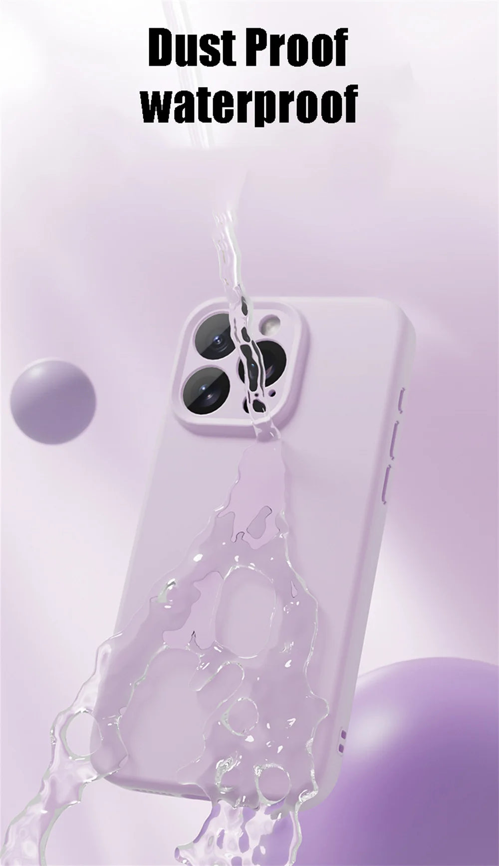 Luxury Liquid Silicone iPhone Case
