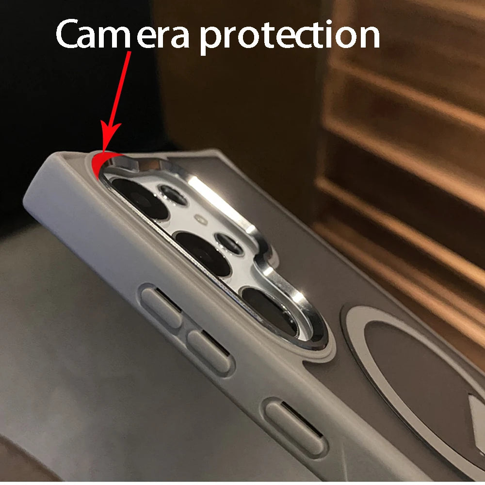 Luxury Magnetic Samsung Case w/Folding Stand