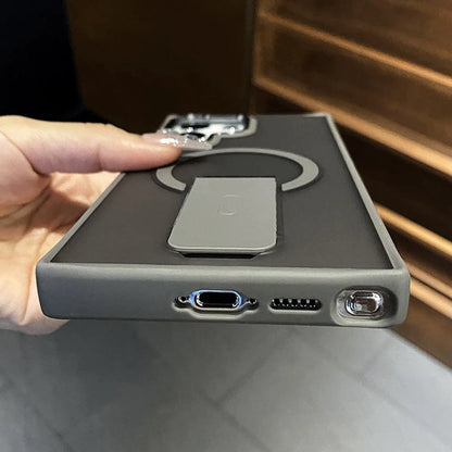 Luxury Magnetic Samsung Case w/Folding Stand