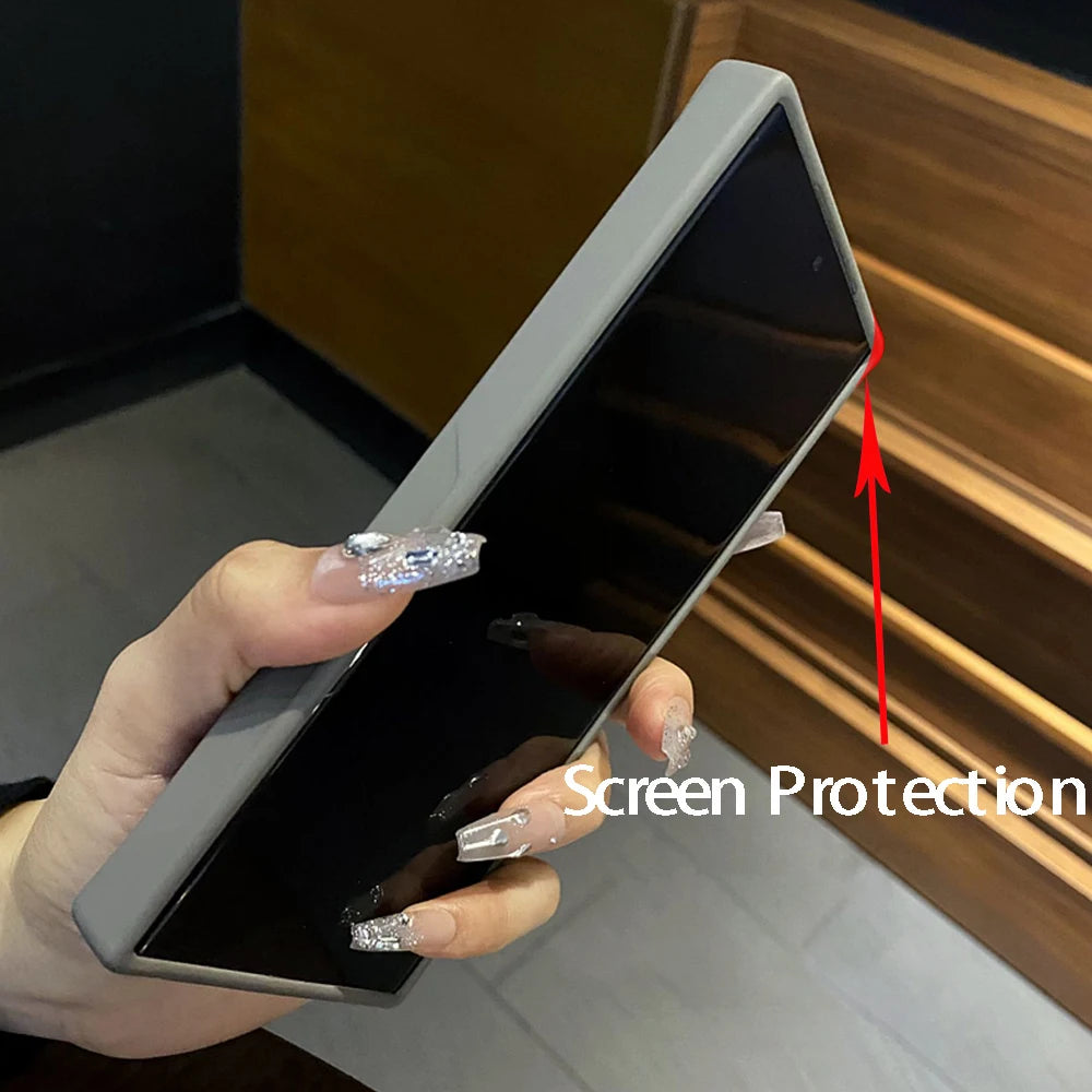 Luxury Magnetic Samsung Case w/Folding Stand