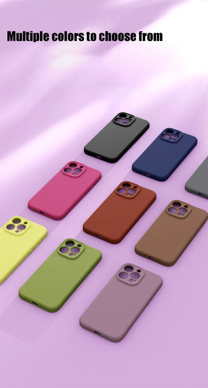 Luxury Liquid Silicone iPhone Case