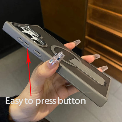 Luxury Magnetic Samsung Case w/Folding Stand