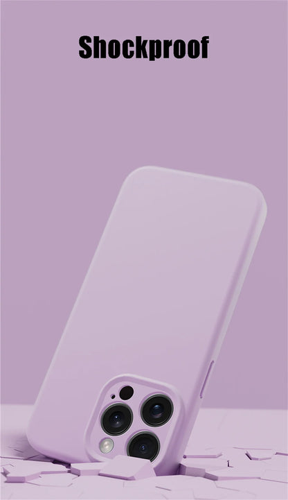 Luxury Liquid Silicone iPhone Case