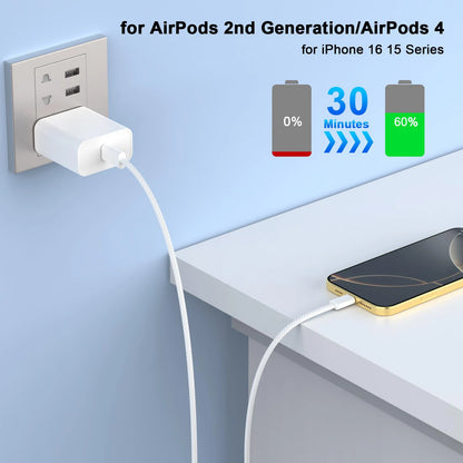 40W PD Fast Charger iPhone USB C