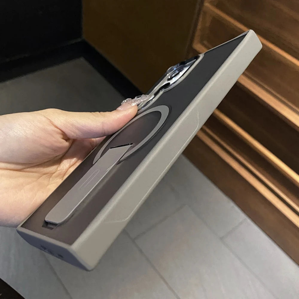 Luxury Magnetic Samsung Case w/Folding Stand