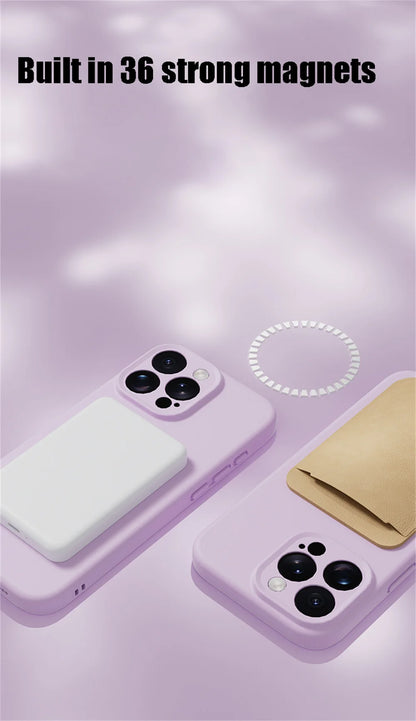 Luxury Liquid Silicone iPhone Case