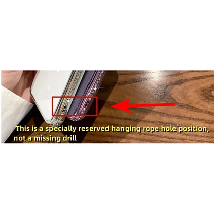 Glitter Diamond Transparent iPhone Case